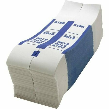 SPARCO PRODUCTS BILL STRAP, 100, WHITE/BLUE, 1000PK SPRBS100WK